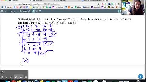 Pre-Calc/Trig.  Lesson 2.5: The Fundamental Theorem of Algebra