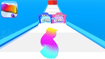 CANVAS RUN game BEST SCORE MAX 🌈😱🔥 Gameplay All Levels Walkthrough iOS Android New Game Funny