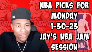 NBA Picks & Predictions Monday 1/30/23 | Jay's NBA Jam Session