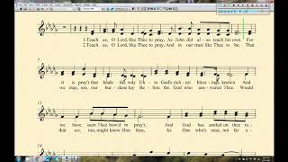 Teach Us to Pray - Soprano & Alto