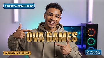 Bestanden uitpakken en een game installeren (2025 Ova Games)