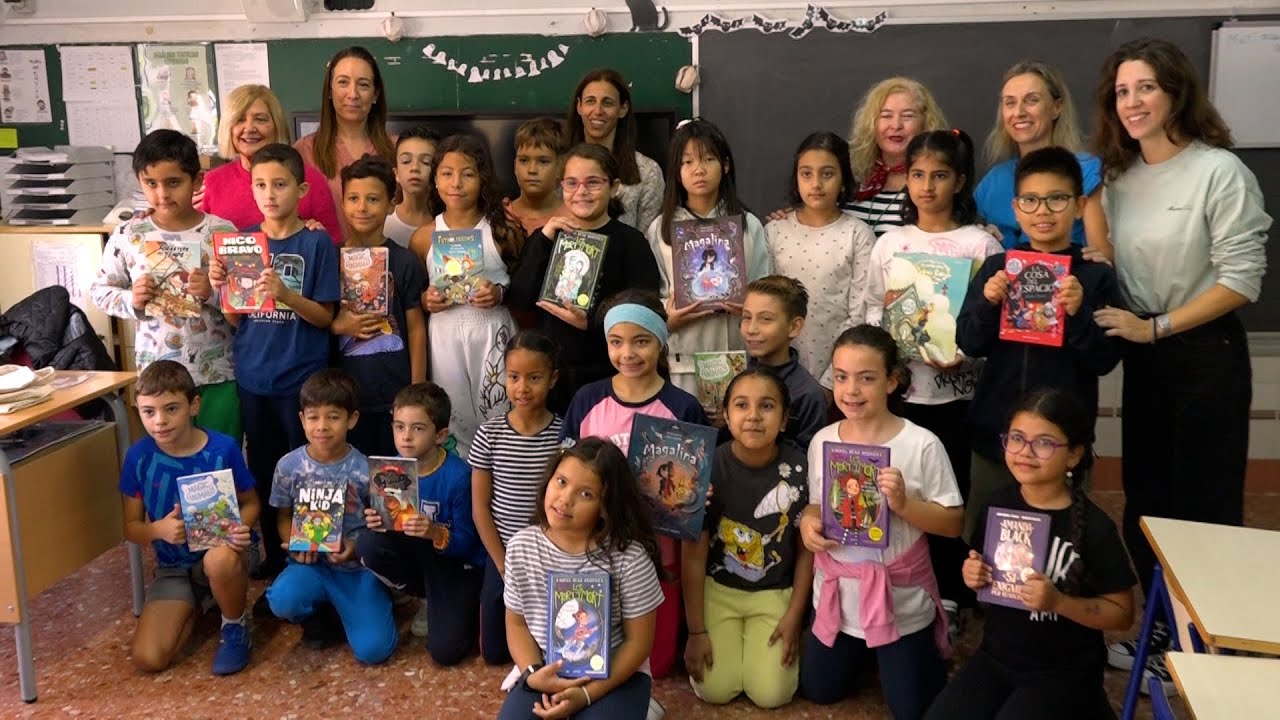 L'alumnat del CEIP Gregori Mayans guanya el concurs del lema del Dia de les Biblioteques