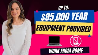 $70,000 To $95,000 YEAR With Equipment Provided | No Degree Needed | Work From Home Job US Only