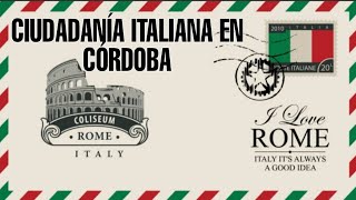 CIUDADANÍA ITALIANA EN CÓRDOBA  - ¿Cómo pedir actas italianas?