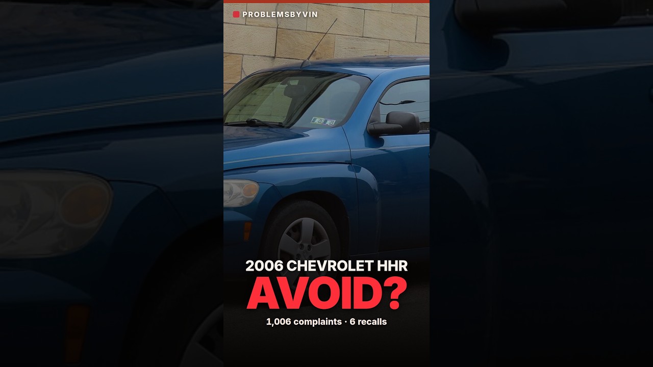 2006 Chevrolet HHR problems — video thumbnail