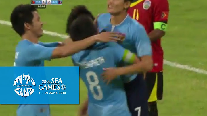 Football (Day 4) Timor Leste vs Laos Full-Time highlights | 28th SEA Games Singapore 2015