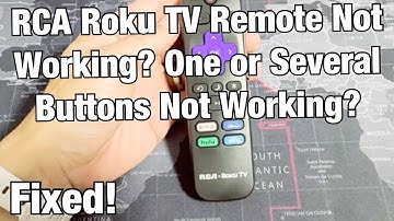 RCA Roku TV Remote: One or Several Buttons Not Working? Ghosting Issues? FIXED!