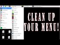 Organizing the Menu on a Raspberry Pi