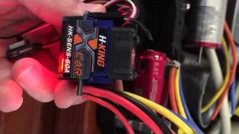 60a hobby King esc not working
