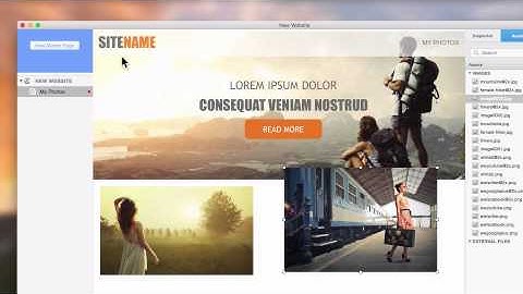 Adding Photos to Your Site - EverWeb For Photographers Video Course