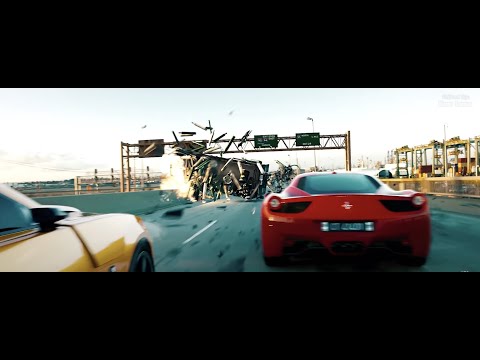 Zerrin Temiz Serhat Durmus Hislerim Deep Remix TRANSFORMERS Chase Scene 4K 