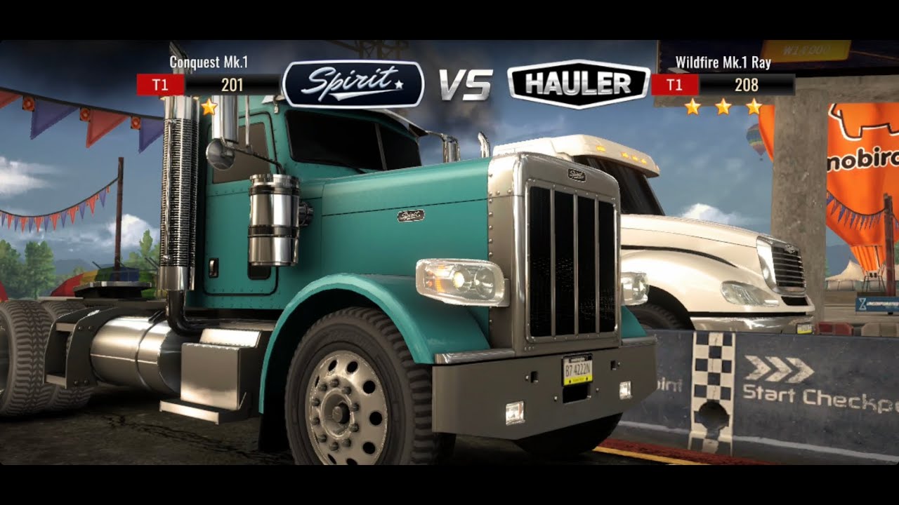 Big Rig Racing Drag racing Android Gmaeplay YouTube