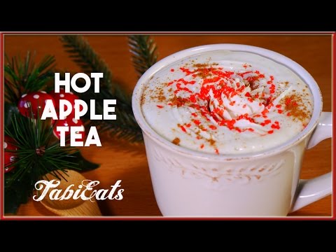 hot-apple-tea-(drink-recipe)-【寒いね～】ホットアップルティー、ルイボスティーで。