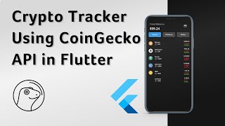 How to build a CryptoCurrency Tracker using CoinGecko API In Flutter