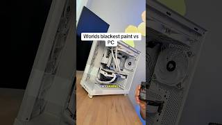 Worlds blackest paint vs pc #nwbuilds #tech #gamingpc