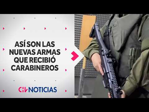 Carabineros renews weaponry: A look at the CZ Scorpion submachine guns to be used by police forces