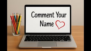 Live Stream: Writing Your Names on WordPad ✍️ | AnkitV’s World