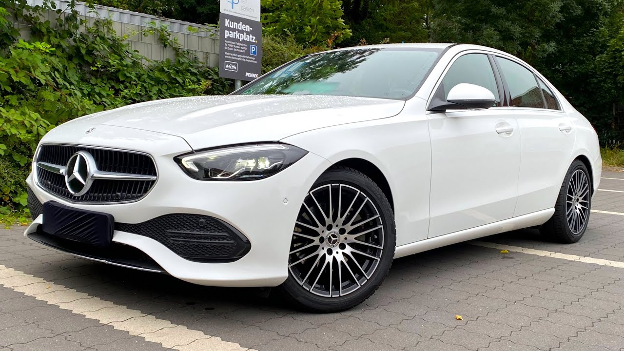 2022 Mercedes Benz c class c220d T - pov test drive - YouTube