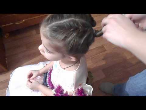 Francuzskij Kolosok Krest Nakrest Obratnyj Kolosok French Fishtail Youtube