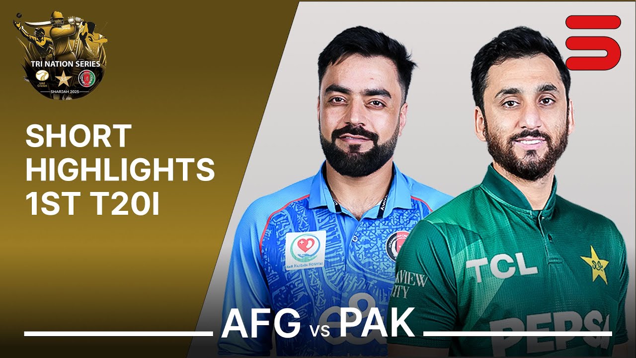 Short Highlights | Afghanistan vs Pakistan | T20I Tri Nation Series 2025 | Match 1 | ECB | M3Q1K