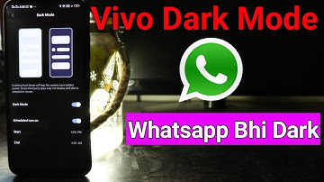 Vivo Dark Mode!! Vivo Latest Dark Mode New Feature Almost Every Essential App Dark!!