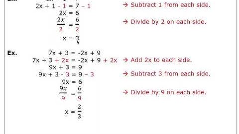 MAP4C - 6.0 - Algebraic Models - VIDEO