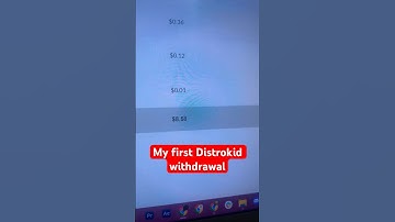 First Distrokid Withdrawal