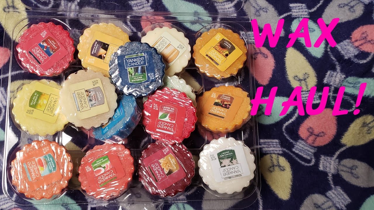 Yankee Candle Wax Tart Haul