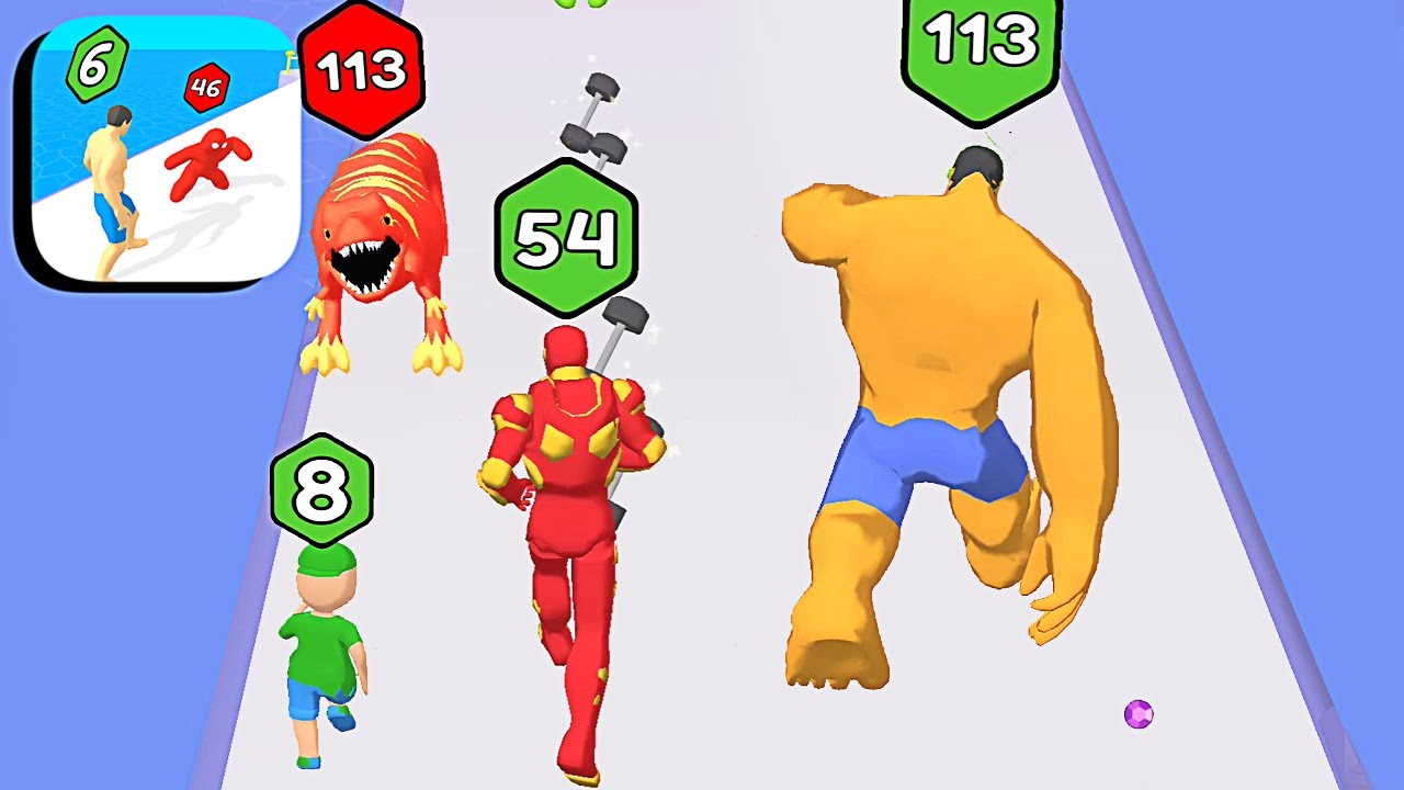 Upgrade Run 3D - All Levels Gameplay Android,ios (Part 1)