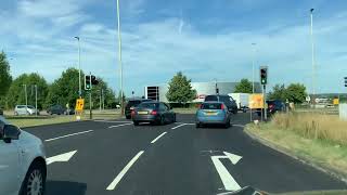 CANNOCK STREET KFC ROUNDABOUT 3 EXIT FROM HAMILTON WAY