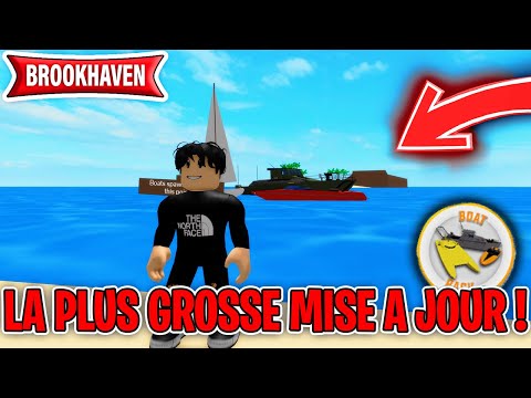 LA PLUS GROSSE MISE A JOUR DE BROOKHAVEN (PLAGE +NOUVEAU  GAMEPASS)