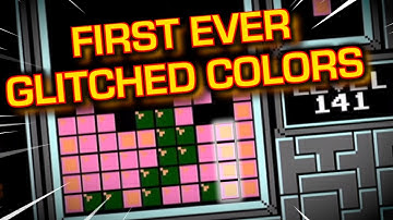NES Tetris - FIRST EVER GLITCHED COLORS and 6 Million Points (Former World Record)