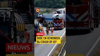 Zware crash op A17: 1 dode, meerdere gewonden | Omroep Brabant