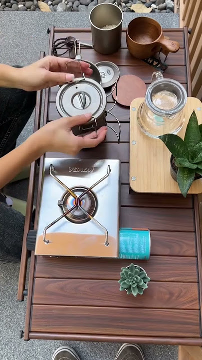 Wandara Titanium 4P solo compact setหม้อหุงข้าว
