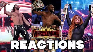 WWE WrestleMania 35 Reactions