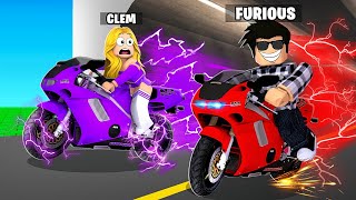 We Pretend to Be NOOBs in the Motorcycle Game But Then We Bought the FASTEST Motorcycle! screenshot 5