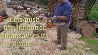 The best small chainsaw ,Joncutter 25 cc #chainsaw,for homeowners.