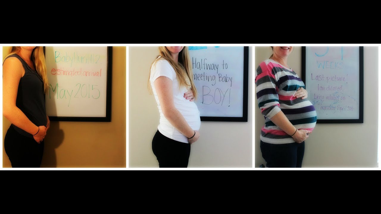 PREGNANCY TIME LAPSE YouTube