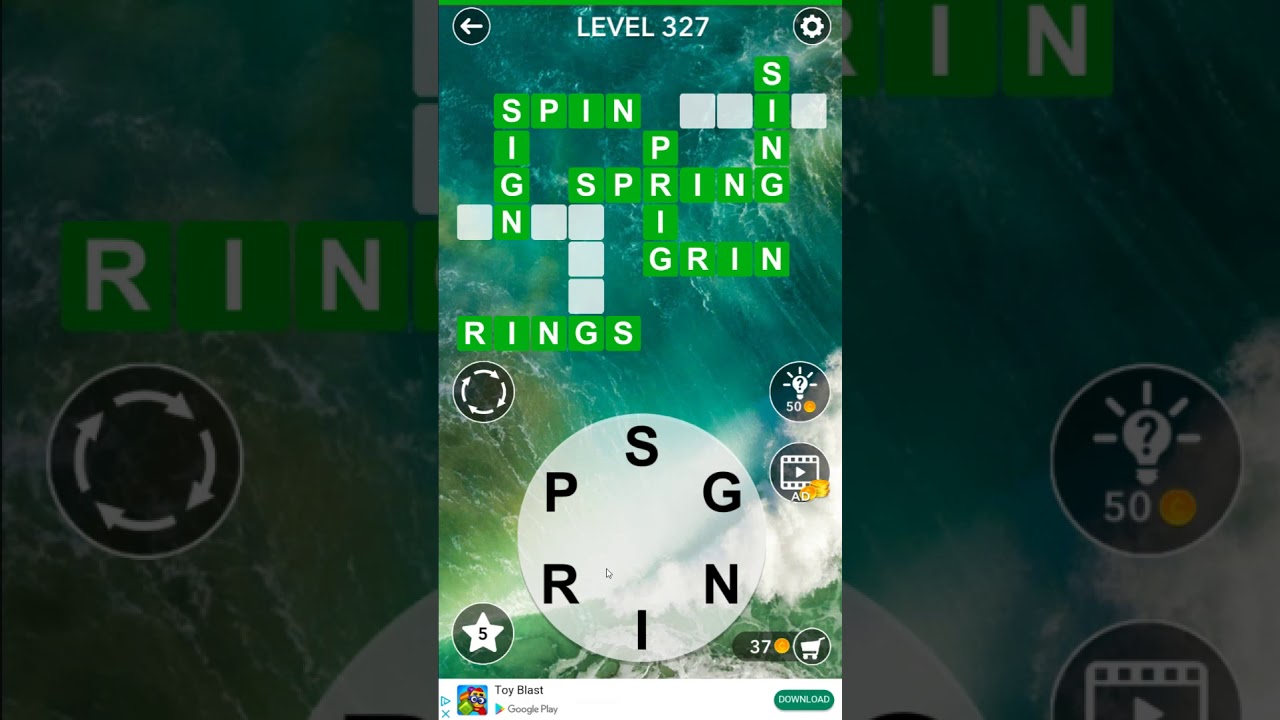 Word Crossword Search level 327