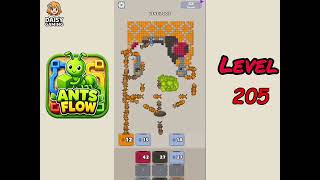 Ants Flow Level 205 Walkthrough