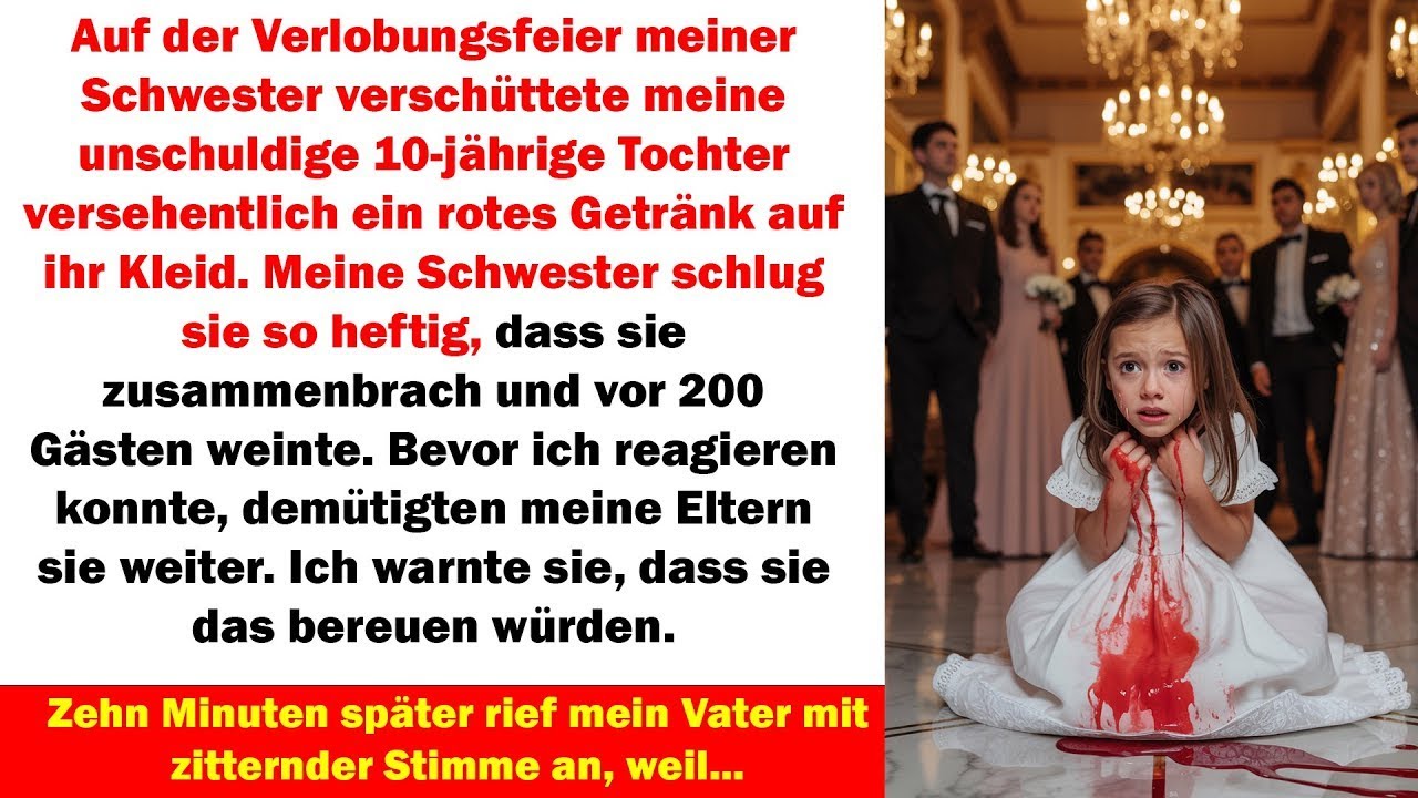 Meine Schwester schlug meine Tochter vor 200 Gästen – Minuten später flehte mein Vater um Vergeb