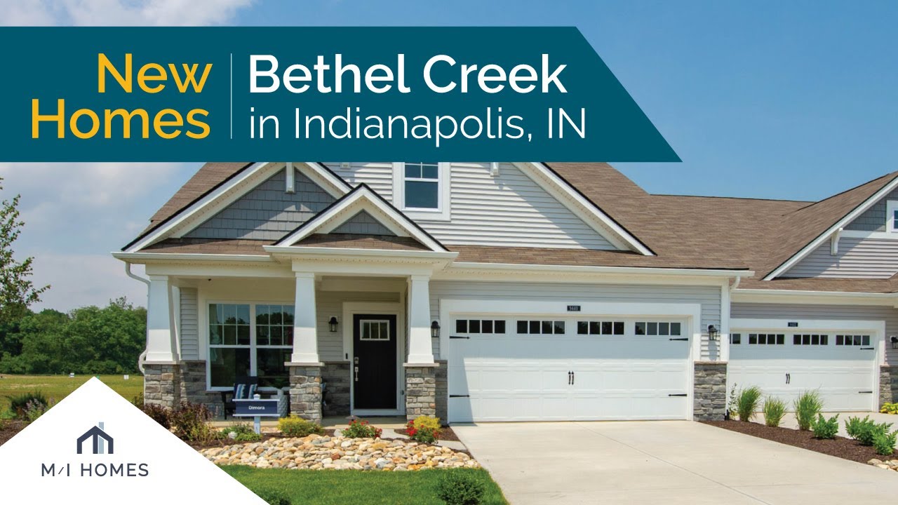 Bethel Creek Homes for Sale in Franklin Township, Indianapolis YouTube