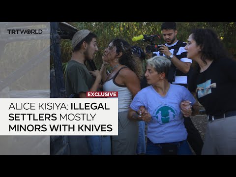 Video thumbnail — Alice Kisiya on the Israeli settler occupying her family's land (TRT World)