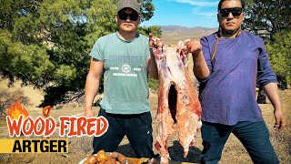 Chef Khan & Chef Rider’s Amazing GIANT Mongolian Dishes In The Wild! Top 5 Videos! | Wood-Fired