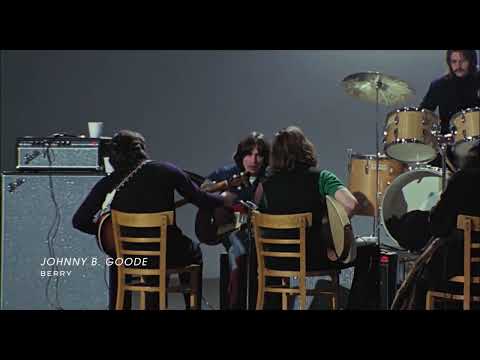 The Beatles George Harrison Jamming Johnny B Goode with John Lennon Paul McCartney & Ringo Starr