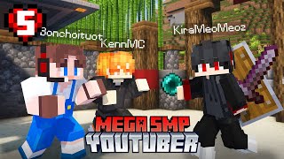 MINECRAFT MEGA SMP TẬP 5 | BON VAR CỰC MẠNH VỚI KIRA, THUA SẠCH KIM CƯƠNG VÀ BẮT ĐẦU DRAMA LỚN