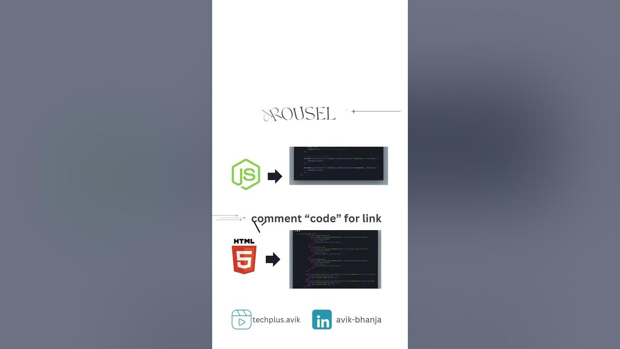 MASTER HTML Carousel Effect Now #coding #programming - YouTube