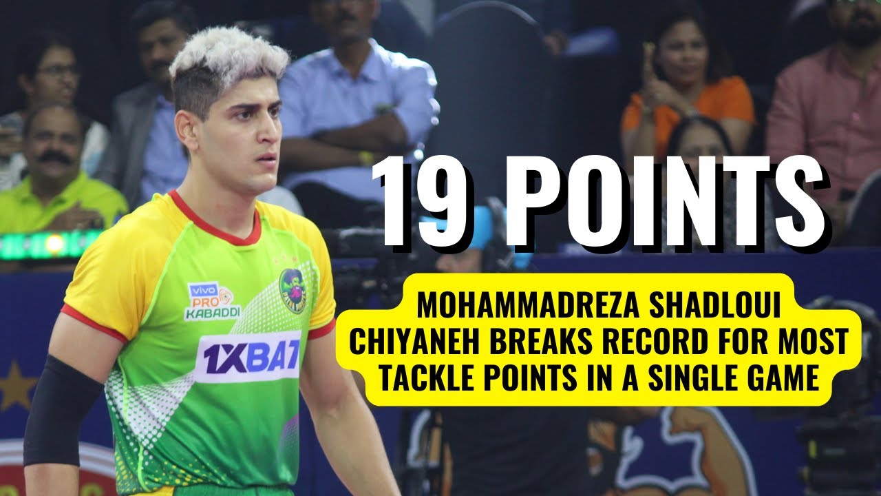 Mohammadreza Shadloui Chiyaneh   19 POINTS for Patna Pirates vs Dabang Delhi   Full Highlights