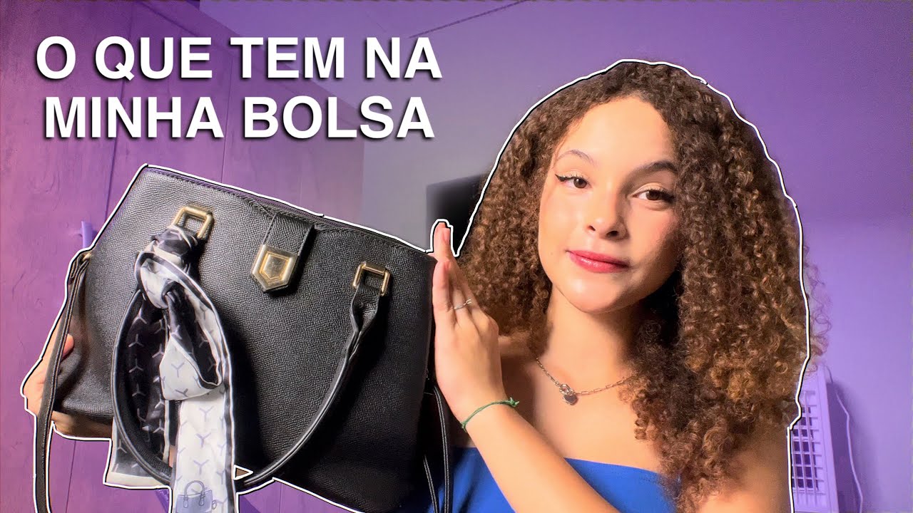 O QUE TEM DENTRO DA MINHA BOLSA DO DIA A DIA!