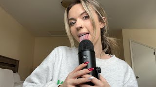 ASMR| Fast & Aggressive Eating My Blue Yeti Mic| Mic Licklng/ Finger Licklng